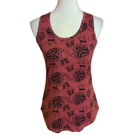 Lularoe elephants tank top - Picture 1 of 11